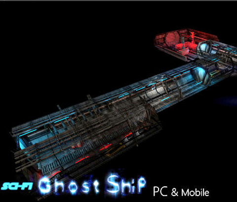 Sci Fi Ghost Ship In Reallusion City