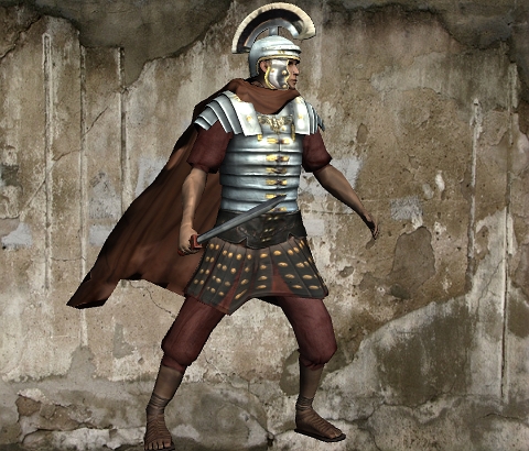 Medieval Roman Guard Soldier of Cesar Empire Custom Character in ...